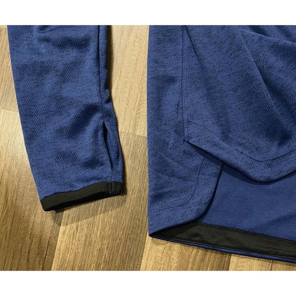 Marled Blue Champion Running Quarter Zip - Picture 8 of 8